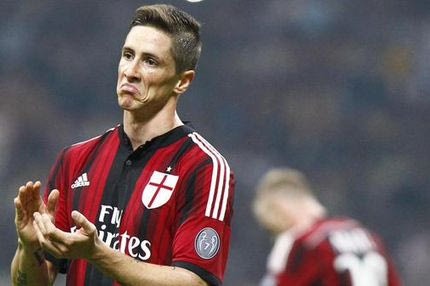 Και τυπικά παίκτης της Μίλαν ο Φερνάντο Τόρες