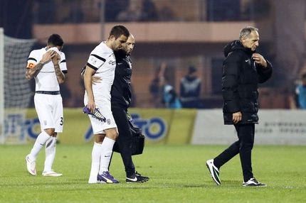 Το σκληρό χτύπημα στον Βίτορ (PHOTO)