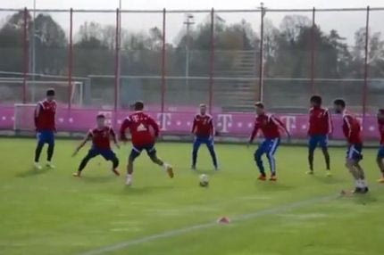 Τρομερό θέαμα στην προπόνηση της Μπάγερν (VIDEO)