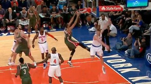 “Έσπασε” το καλάθι ο Γιάννης Αντετοκούνμπο στο TOP-10 (VIDEO)