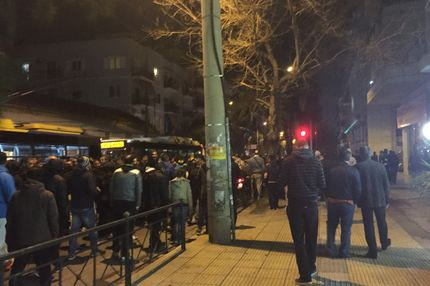 Πολυπληθής πορεία για το γήπεδο (PHOTOS)