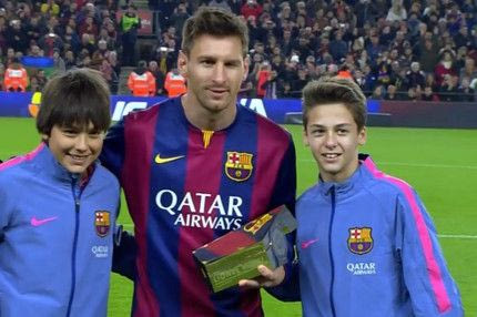 Βραβεύτηκε ο Μέσι (VIDEO)