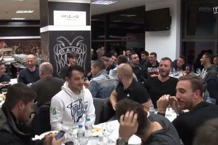 Το μήνυμα στην κοπή της πίτας του ΠΑΟΚ (VIDEO)