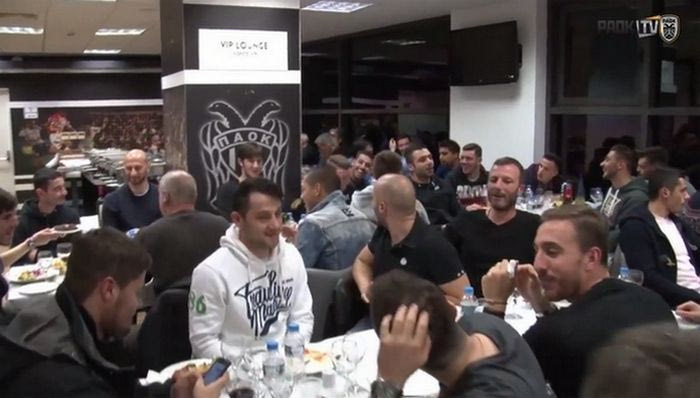 Το μήνυμα στην κοπή της πίτας του ΠΑΟΚ (VIDEO)