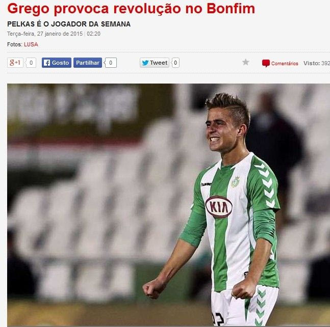 Κορυφαίος της αγωνιστικής ο Πέλκας