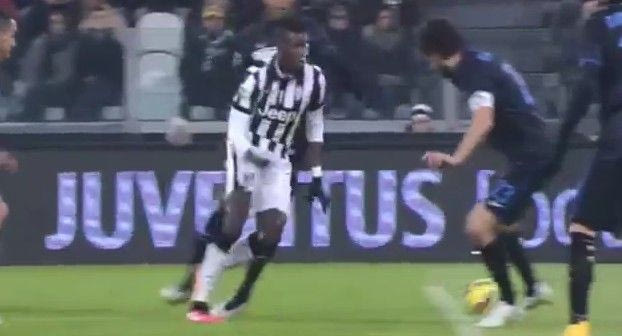 Μαγική ενέργεια ο Πογκμπά στο ντέρμπι με την Ίντερ (VIDEO)