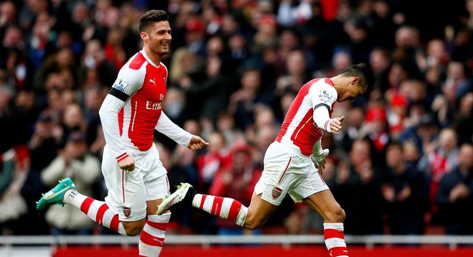 Πανηγύρισαν στο twitter Σάντσες και Ουίλσιρ