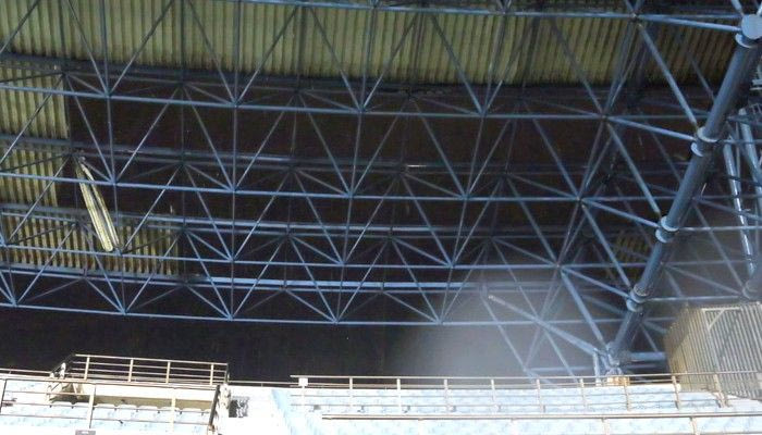 Oι άνεμοι ξήλωσαν το σκέπαστρο, στον “αέρα” το Εργοτέλης-Πανιώνιος