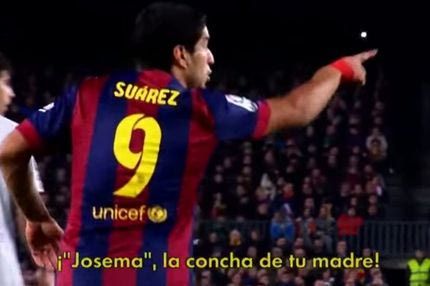 Οι βρισιές των Νεϊμάρ, Σουάρες, Γοδίν (VIDEO)