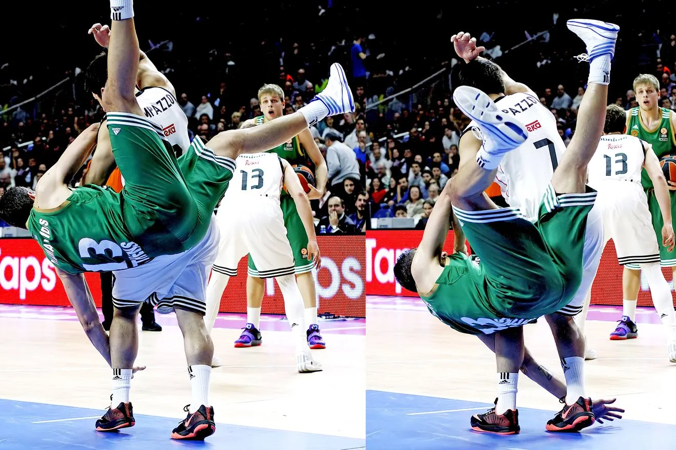 Λαβή… τζούντο από τον Καμπάτσο στον Διαμαντίδη (VIDEO)