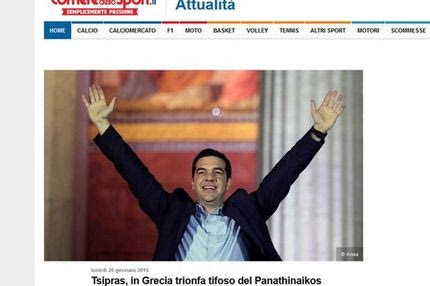 Corriere: “Θριάμβευσε ο οπαδός του Παναθηναϊκού”