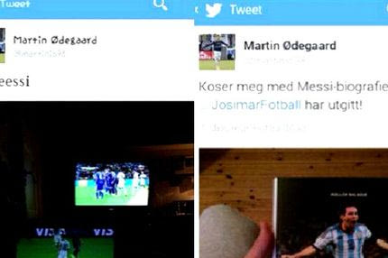 Eσβησε τα tweet για τον Μέσι ο Εντεγκάαρντ