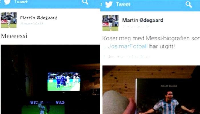 Eσβησε τα tweet για τον Μέσι ο Εντεγκάαρντ