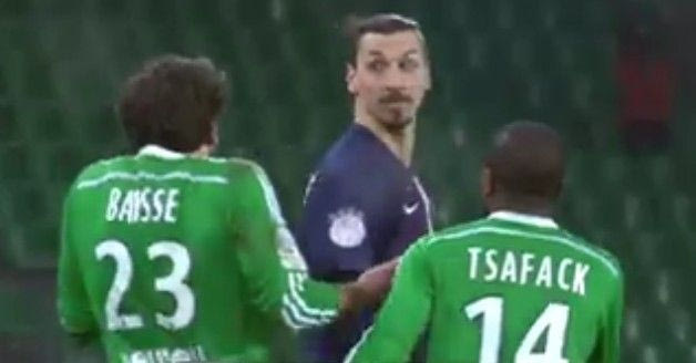 Αμυντικός της Σεντ Ετιέν δεν γνωρίζει τον Ζλάταν Ιμπραχίμοβιτς! (VIDEO)