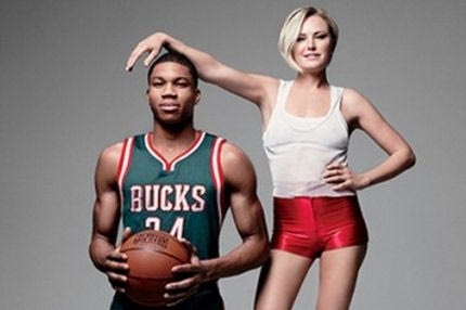 Στο “GQ” ο Giannis, φωτογραφήθηκε με την Άκερμαν στους ώμους