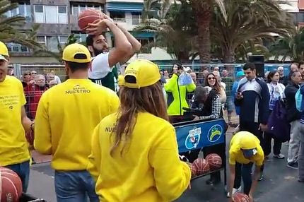 Ο Μπουρούσης κέρδισε σε διαγωνισμό τριπόντων τoν Ροντρίγκεθ (VIDEO)