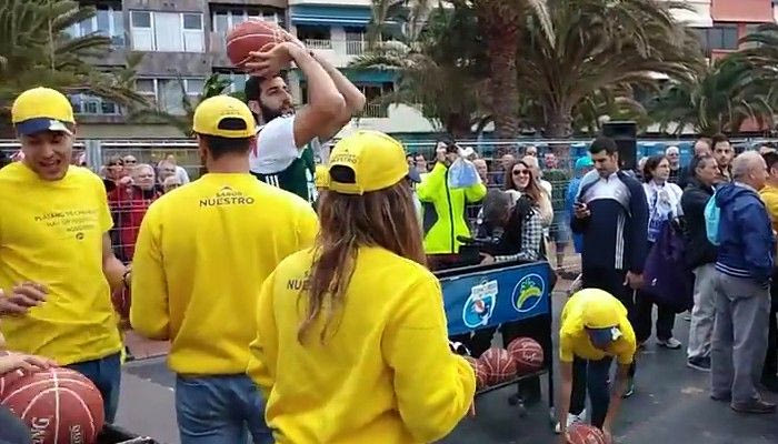 Ο Μπουρούσης κέρδισε σε διαγωνισμό τριπόντων τoν Ροντρίγκεθ (VIDEO)