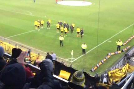 Η αφοσίωση των οπαδών της Ντόρτμουντ στην ομάδα τους (VIDEO)