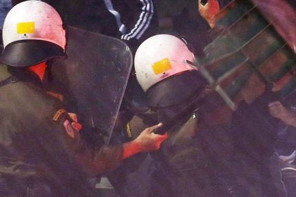 Σοβαρά επεισόδια έξω από το κλειστό της Αρτάκης