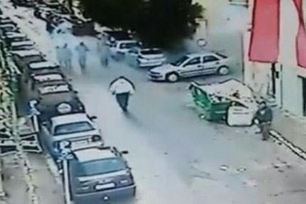 Επεισόδιο οπαδών του Ολυμπιακού και του Παναθηναϊκού έξω από Σύνδεσμο (VIDEO)