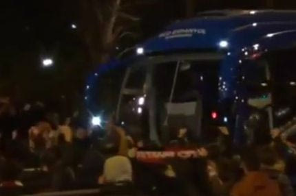 Επίθεση στο πούλμαν της Εσπανιόλ από οπαδούς της Μπιλμπάο (VIDEO)