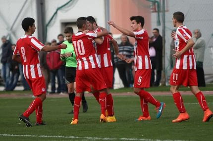 Νίκη της Κ20 του Ολυμπιακού επί του ΠΑΟΚ