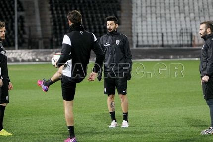 Έτοιμοι για την μεγάλη “μάχη” οι παίκτες του ΠΑΟΚ (VIDEO)