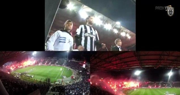 Όσα δεν έδειξαν οι κάμερες στο ντέρμπι της Τούμπας (VIDEO)