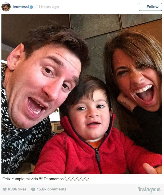 Η ιδιαίτερη selfie του Μέσι (PHOTO)