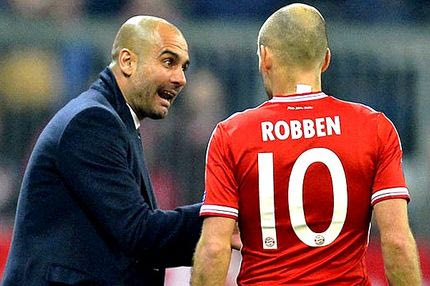 Aποθεώνει τον Γκουαρδιόλα ο Ρόμπεν