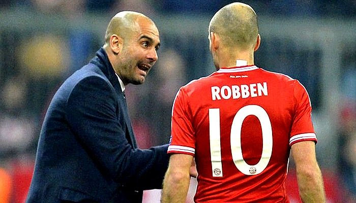 Aποθεώνει τον Γκουαρδιόλα ο Ρόμπεν