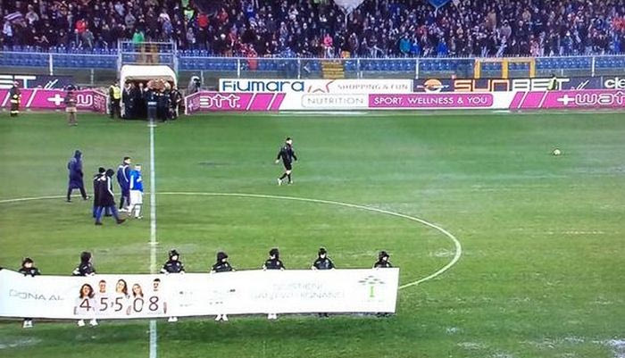 Αναβλήθηκε το Σαμπντόρια – Τζένοα