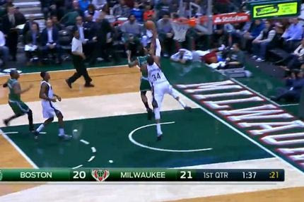 Στο Top-10 με σούπερ τάπα ο Αντετοκούνμπο (VIDEO)