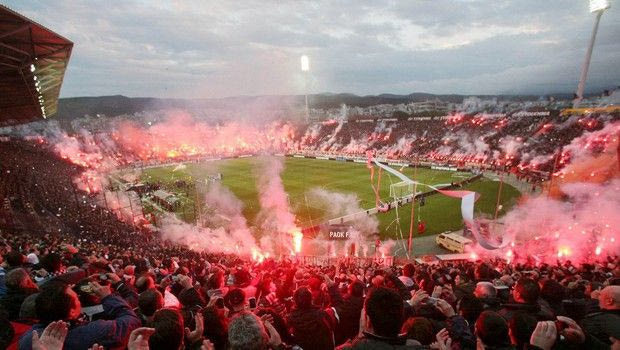 Η εκπληκτική ατμόσφαιρα κατά την είσοδο των ομάδων στην Τούμπα (VIDEOS)