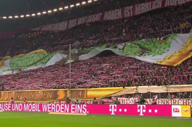 Το εντυπωσιακό coreo για τα γενέθλια της Μπάγερν (VIDEO)