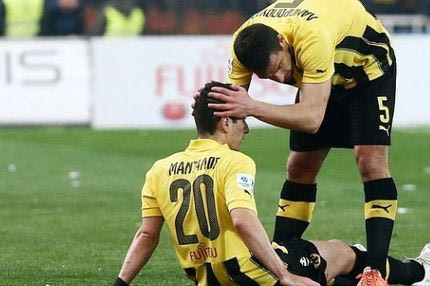 Το “ευχαριστώ” στον κόσμο της ΑΕΚ και τα “περαστικά” στον Μάνταλο (PHOTOS)