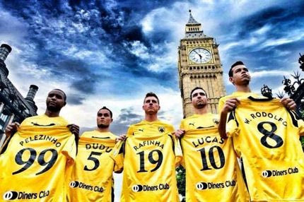 Η ΑΕΚ Λονδίνου και οι… βραζιλιάνικες ρίζες της (PHOTOS)