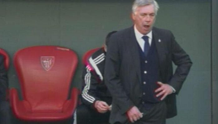 Ο Αντσελότι έπιασε τα… κοχόνες του (VIDEO)