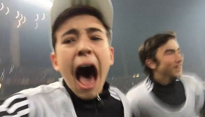 Ballboy ουρλιάζει από χαρά για την πρόκριση της Μπεσίκτας (VIDEO)