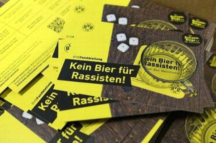 “Όχι μπύρα για τους ρατσιστές”