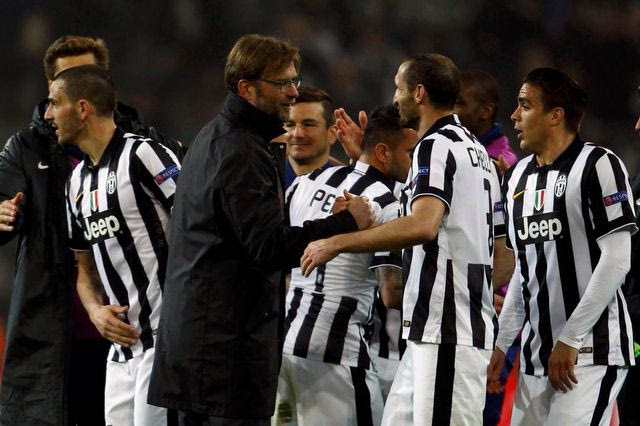 Τα συγχαρητήρια του Κλοπ στους παίκτες της Γιουβέντους (VIDEO)