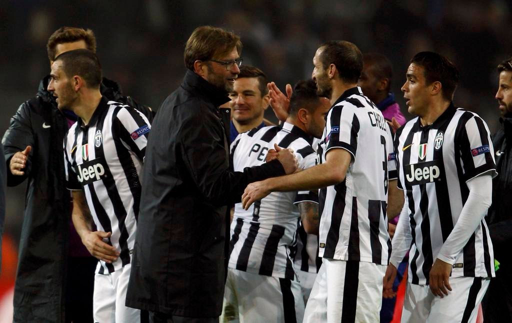 Τα συγχαρητήρια του Κλοπ στους παίκτες της Γιουβέντους (VIDEO)