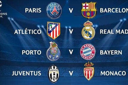 Ατλέτικο – Ρεάλ και Παρί – Μπαρτσελόνα στους “8” του Champions League