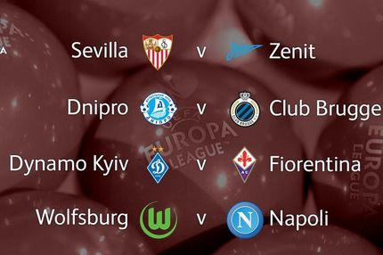 Βόλφσμπουργκ – Νάπολι και Σεβίλλη – Ζενίτ στους “8” του Europa League