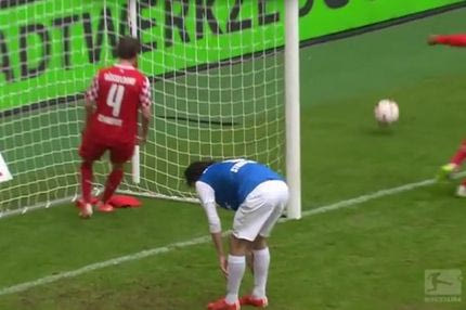 Το έχασε σε άδειο τέρμα (VIDEO)