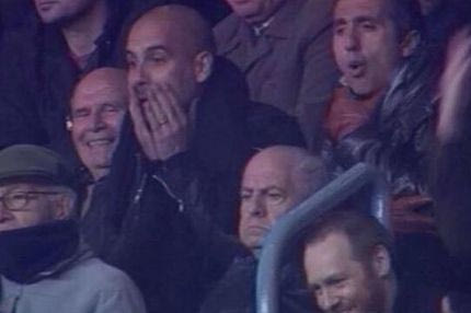 Η αντίδραση του Γκουαρδιόλα στην απίστευτη ποδιά του Μέσι (VIDEO)