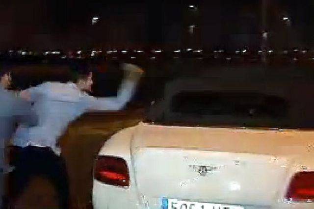 Επεισόδιο μεταξύ οπαδών και παικτών της Ρεάλ