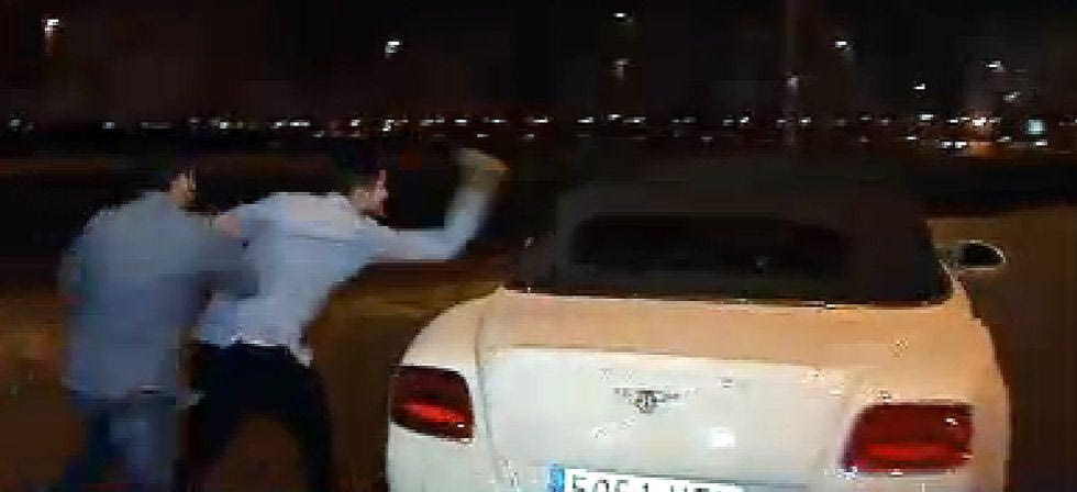 Επεισόδιο μεταξύ οπαδών και παικτών της Ρεάλ