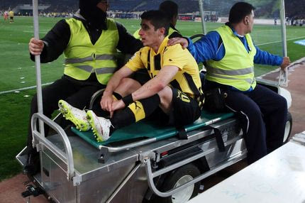 Ρήξη πρόσθιου χιαστού ο Μάνταλος