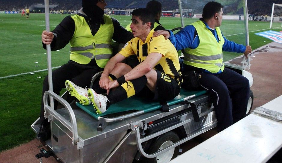 Ρήξη πρόσθιου χιαστού ο Μάνταλος